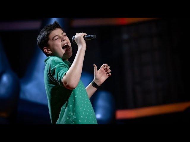 Adele - Easy On Me (Toby) | Blind Auditions | The Voice Kids 2023