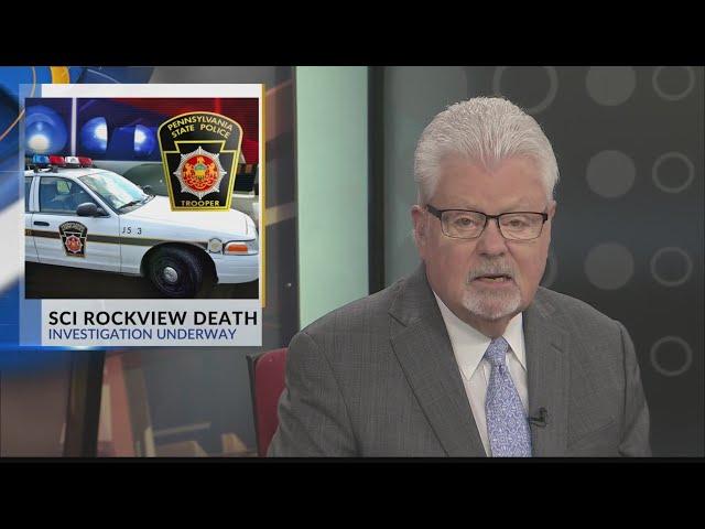 Investigation underway after inmate at SCI Rockview dies, DOC says