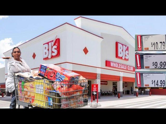 Grocery shop with me at BJ's for the FIRST TIME | I can't believe these prices!!