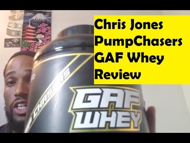 Chris Jones Pumpchasers GAF Whey Protein Supplement MR Dalboe Review