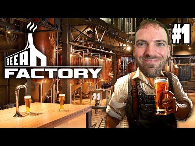 Ich GRÜNDE eine eigene FIRMA und stelle jetzt BIER her  || #1 ||  Beer Factory