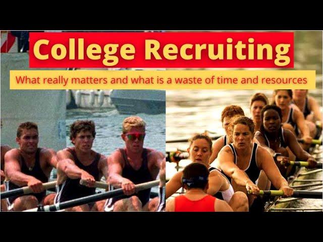 Online Elite Rowing Coach: College Recruiting Rowing - What Really Matters