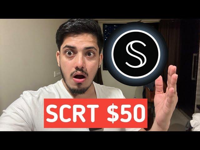 Why SCRT Is Up...  Secret(SCRT) Crypto Token Analysis