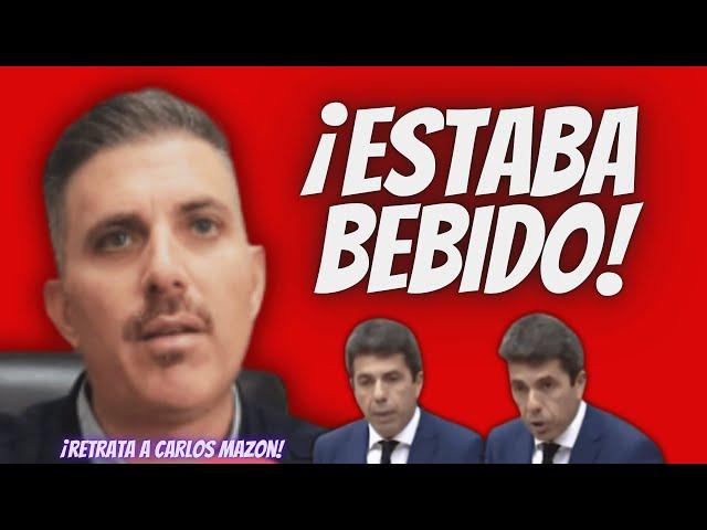 Alcalde  “DESMONTA” a Carlos Mazón y le ACUSA de “ESTAR BEBIDO” en su COMIDA SECRETA