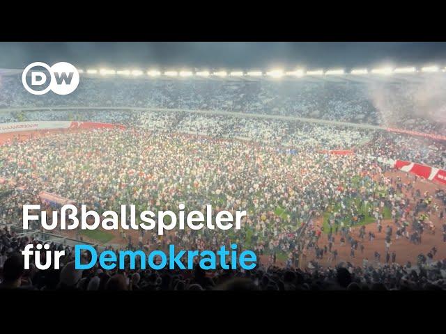 Fußballstars gegen die georgische Regierung | Fokus Europa