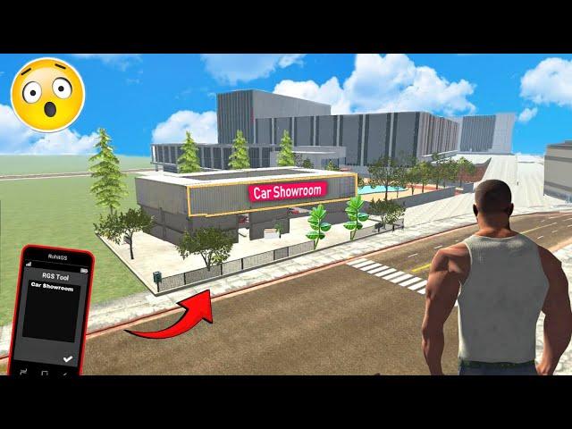 I BUILD NEW CAR SHOWROOM In Indian Bike Driving 3D | New Update Rgs Tool