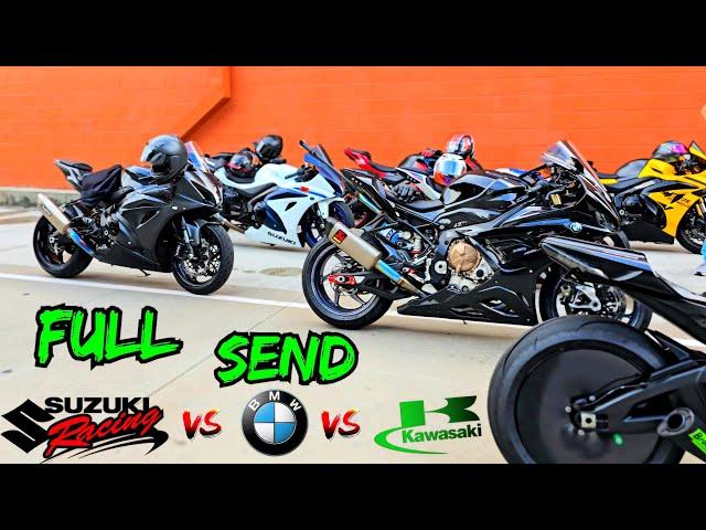 Subscriber Wanted To Race | SuzukiGSX-R1000R vs Bmw S1000rr vs Kawasaki zx10r | Bike Swap