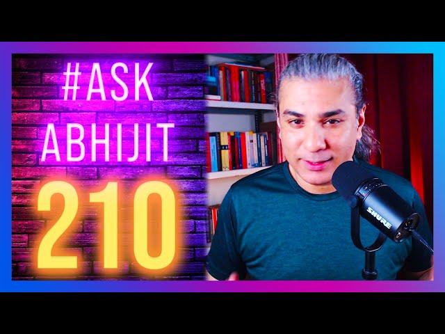 #AskAbhijit 210: Bangladesh Students, Canada, Jaishankar, Modi, Vassals, SCO, AI, Robots, Kardashev