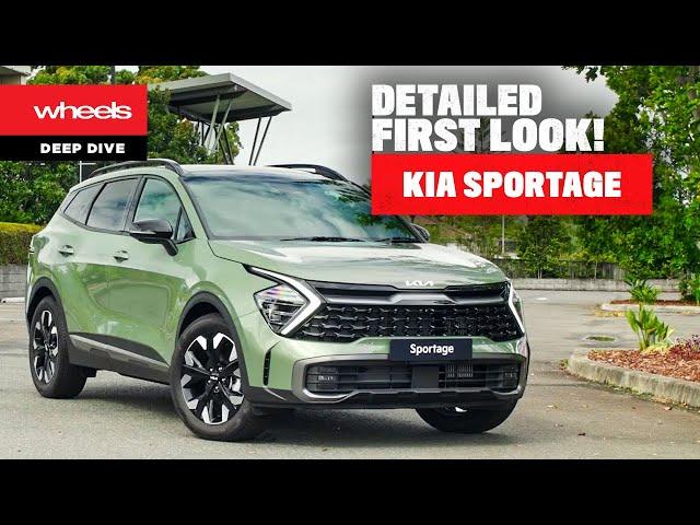 2022 KIA SPORTAGE - FIRST LOOK! | Wheels Australia