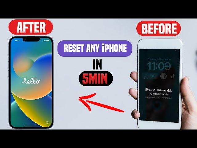 How To Factory Reset Screen Locked iPhone in less than 5MIN  iTunes !Erase iPhone, restore iphone