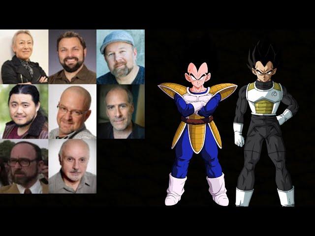 Anime Voice Comparison- Vegeta (Dragon Ball Z)