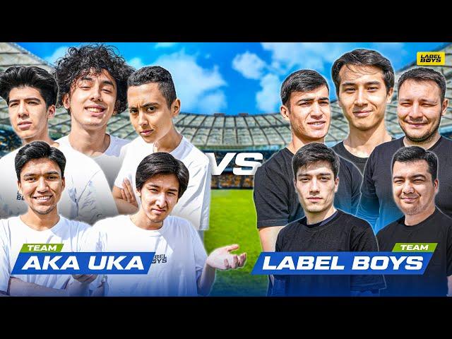 AKA UKA vs LABEL BOYS | YOSH YOUTUBE BLOGERLAR | QIZIQARLI CHALLENGE