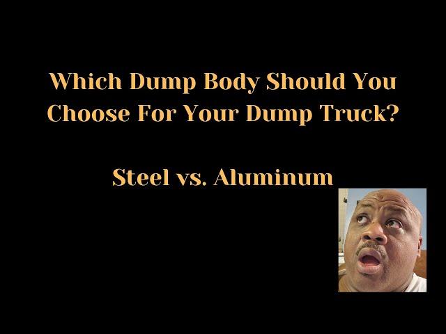 Which Dump Body Should You Choose For Your Dump Truck? #dumpbody  #dumptruck