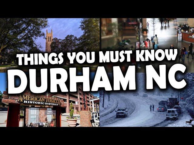 Things You Must Know Before Moving To Durham North Carolina