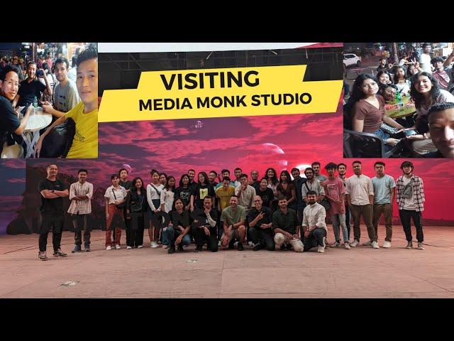 Visiting Media Monk Studio ll Noida City