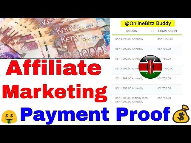 Proof That You Can Earn 100K From Affiliate Marketing in Kenya