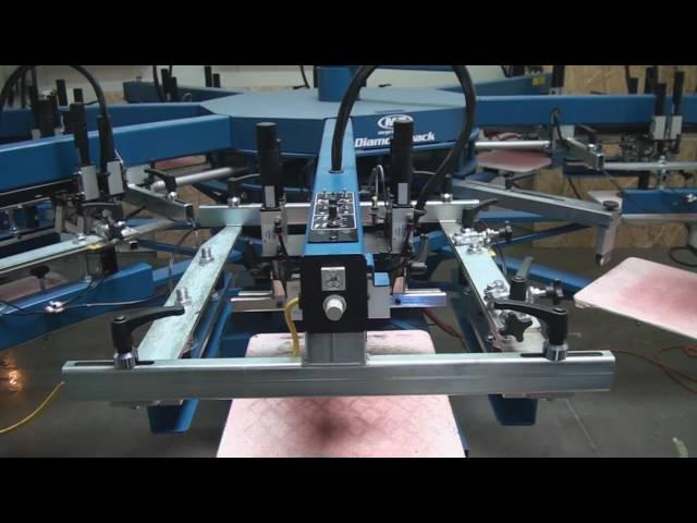 How To Screen Print: The Automatic Press