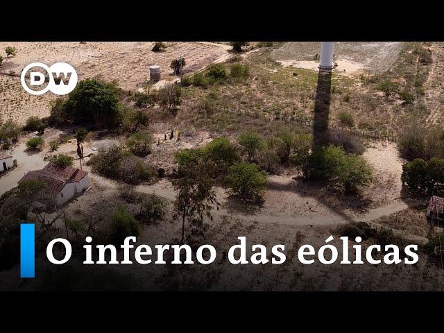 O drama de viver sob hélices gigantes no Nordeste brasileiro