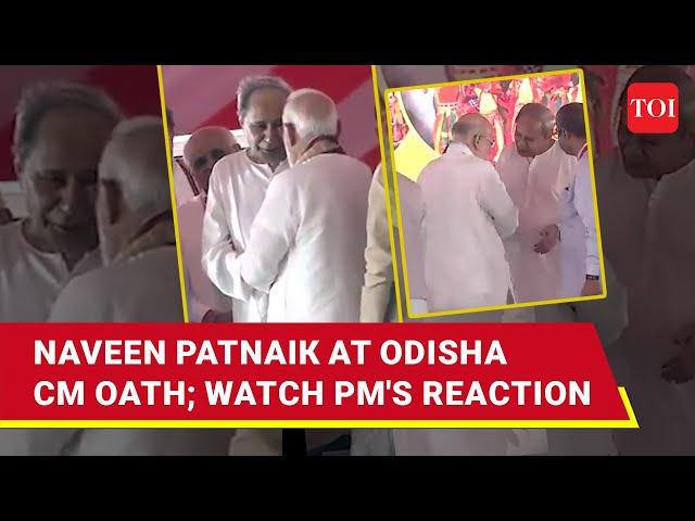 Odisha CM Oath: This Video Of PM Modi & Naveen Patnaik Is Winning Hearts Online | Watch