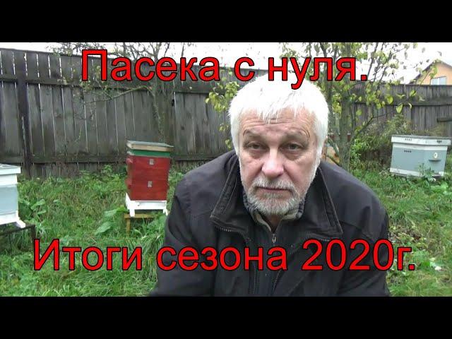 Пасека с нуля. Итоги сезона 2020г