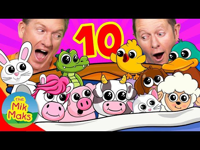 Ten In The Bed & More | Kids Songs & Nursery Rhymes