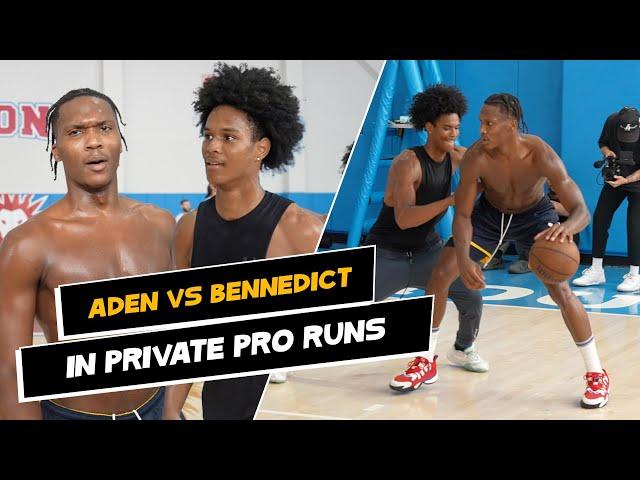 Bennedict Mathurin vs Aden Holloway in Private Pro Runs 