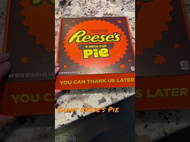 Giant Reese’s Pie