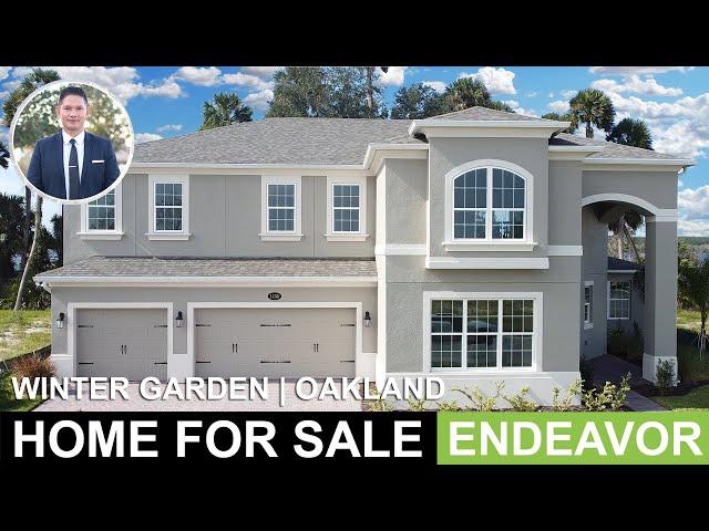 Oakland-Winter Garden Waterfront Home For Sale | $858,835 | Endeavor Model | Orlando Realtor