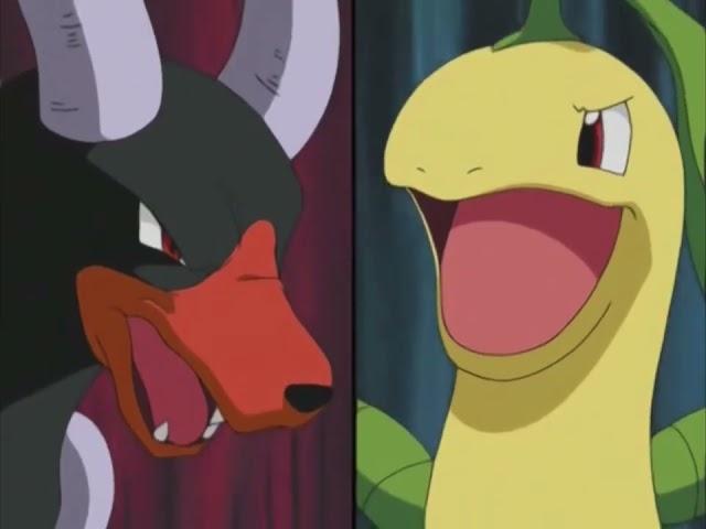 Pokemon: Bayleaf vs Houndoom