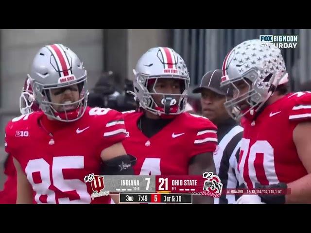 Ohio State vs. Indiana 2024 - Paul Keels Highlights