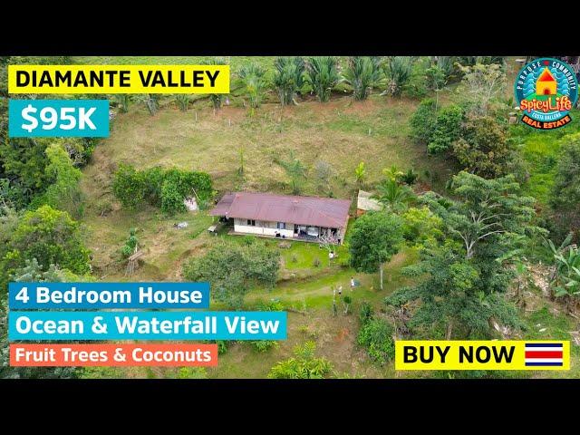 COSTA RICA   HOUSE FOR SALE  OCEAN VIEW  DIAMANTE VALLEY  REAL ESTATE 