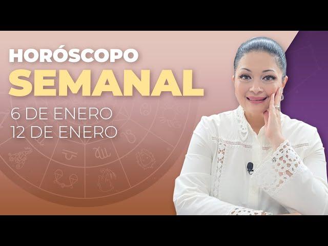 HORÓSCOPO SEMANAL | 6 DE ENERO AL 12 DE ENERO | KATIUSKA ROMERO