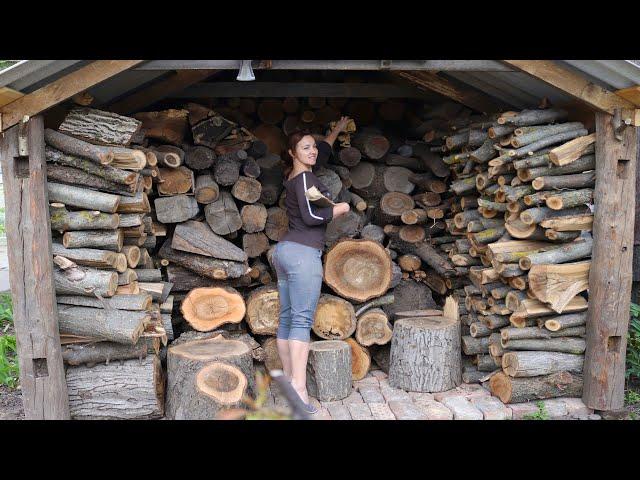 Girl Wanted a Log Cabin, But Built a Wood-burning Hut