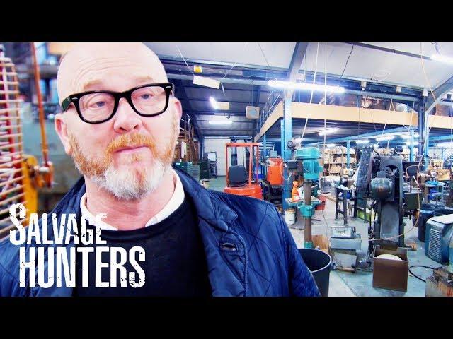 Spectacular Industrial Antiques Found In An Awesome Factory | Salvage Hunters