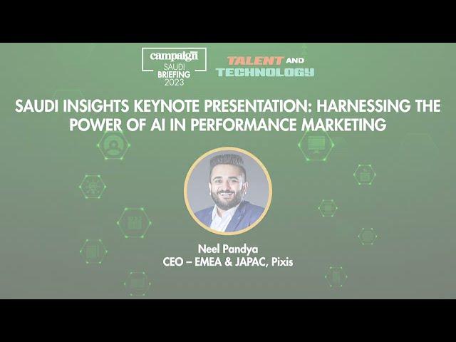 Harnessing the power of AI in Performance Marketing – by Neel Pandya, CEO – EMEA & JAPAC, Pixis.