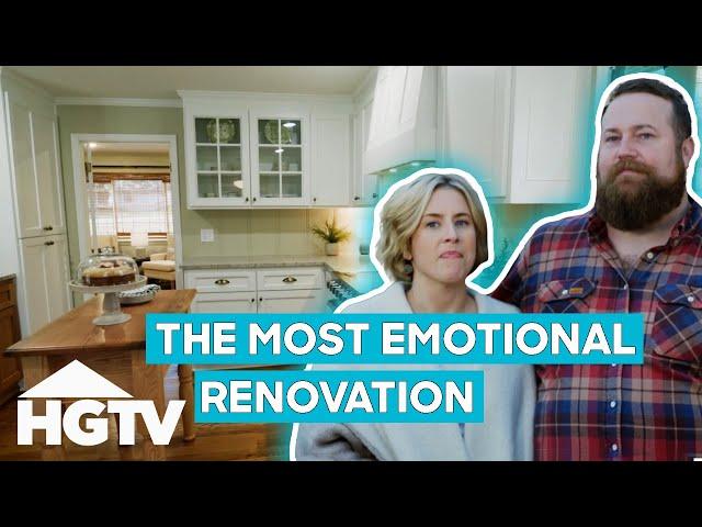 Ben & Erin Moved To Tears While Renovating This Couple's New Home | Home Town