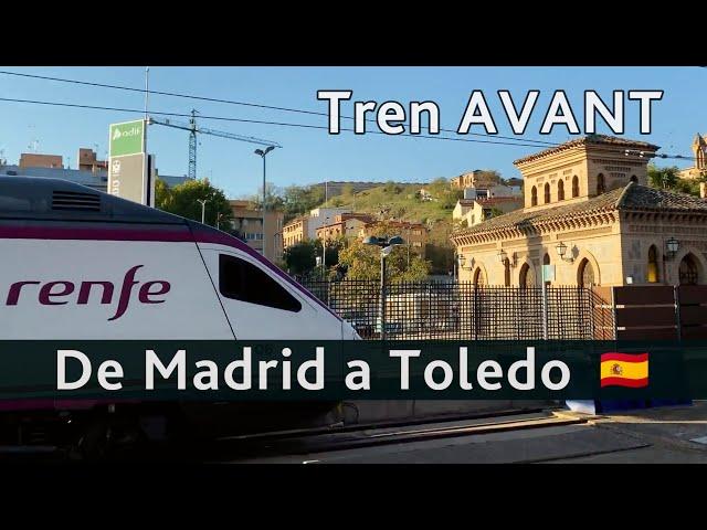 En TREN de MADRID a TOLEDO (España)  AVANT