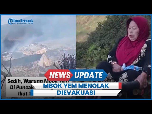 Sosok Mbok Yem Pemilik Warung di Gunung Lawu Menolak Dievakuasi saat Kebakaran