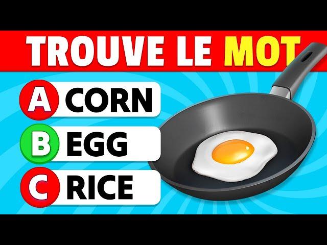 Devine les ALIMENTS en ANGLAIS  | Apprends 60 aliments en Anglais 