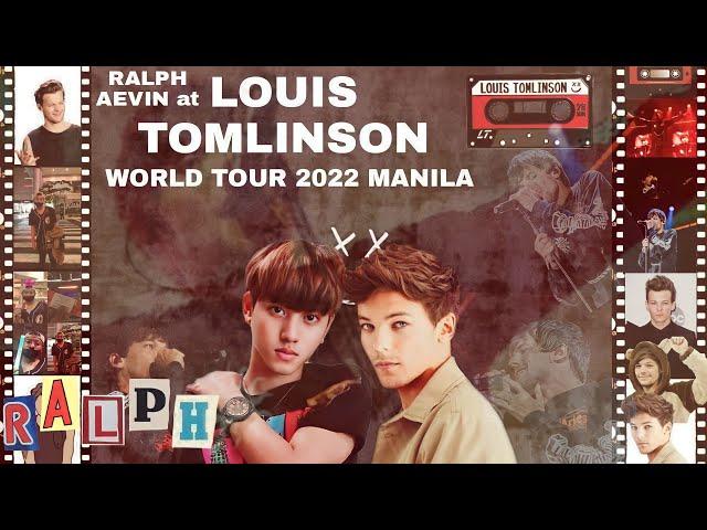 Ralph Aevin at Louis Tomlinson World Tour 2022 Manila