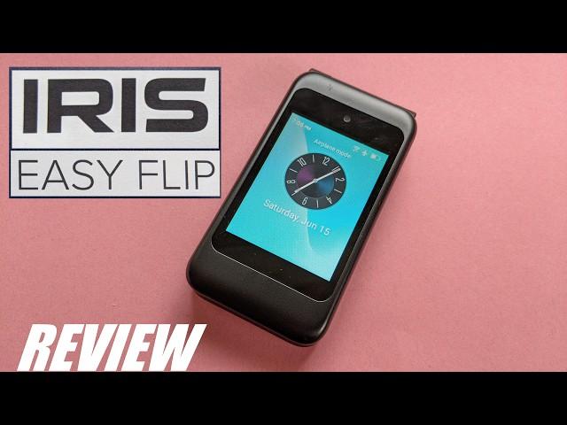 REVIEW: IRIS Easy Flip - Classic Flip Phone Secretly Running Android? (Consumer Cellular)