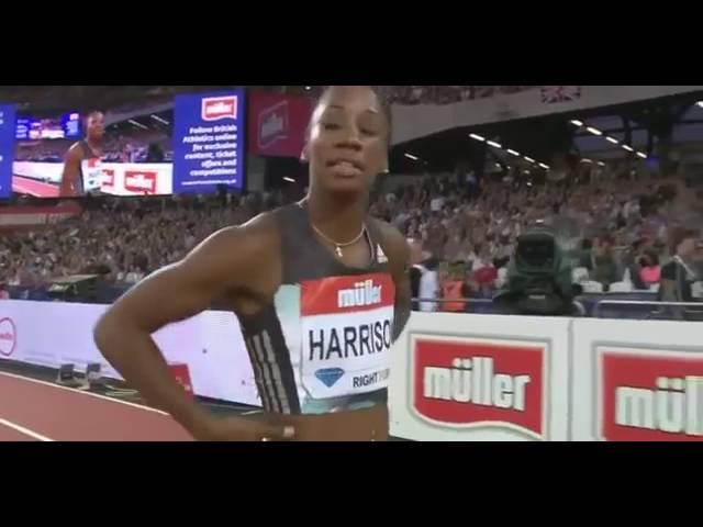 Kendra Harrison breaks 100 M World Record, USA 12 20 100 mh London, Diamond League 2016 vumanhtoan8