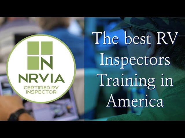 NRVIA Certified Inspectors Program at the National RV Training Academy