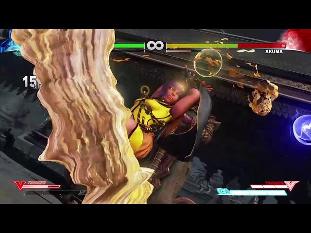 [SFV] Menat Day 1 - Max Combo ?