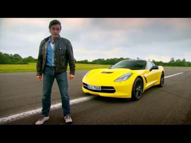Top Gear - Corvette C7 vs Porsche Cayman GTS Part 1