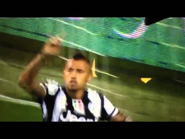 Juventus - Milan 1 - 0 Goal Vidal 21-04-13 HD