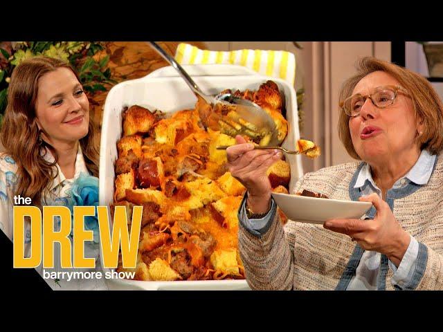 TikToker Babs Makes Easy Brunch Casserole with Drew