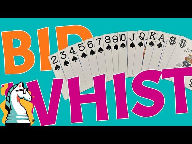 How to Play Bid Whist | full example round included!