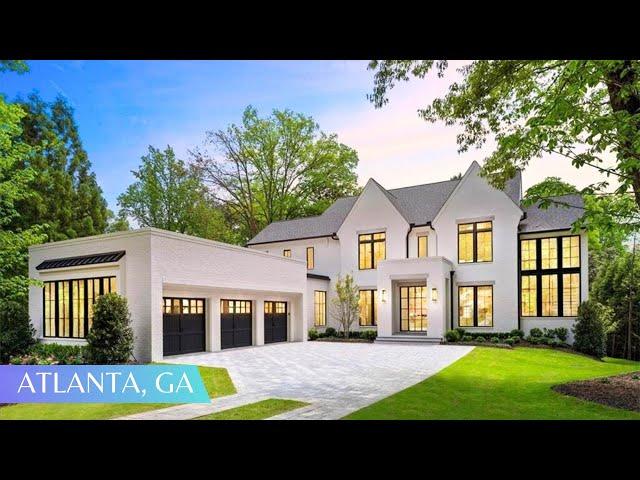 Luxury New Construction Home For Sale in Buckhead's Most Prestigious Neighborhood | 5 BEDS | 5+ BATH