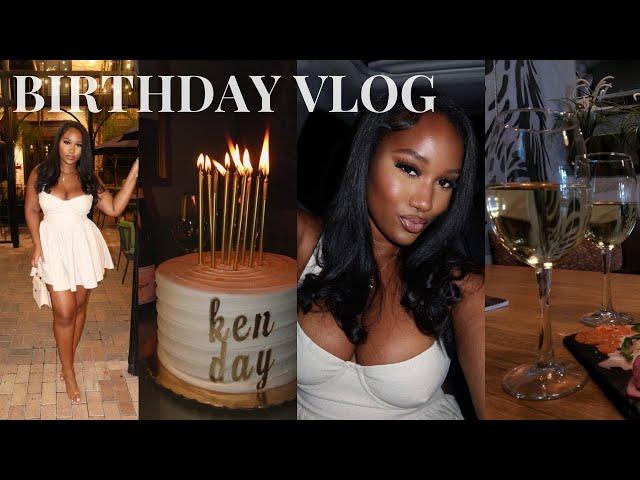 23rd BIRTHDAY VLOG + GRWM | trip to houston, spa day, dinner, hotel, pics & more